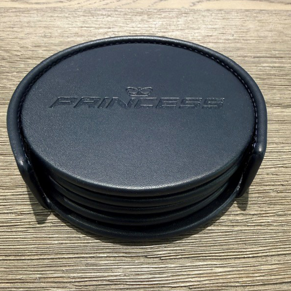 Leather Coaster Set