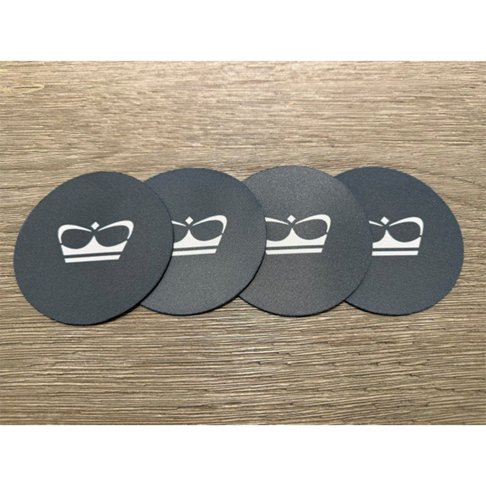 Neoprene Coasters-Set of 4 with Non Skid Backing
