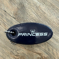 Princess Oval Floating Keychain